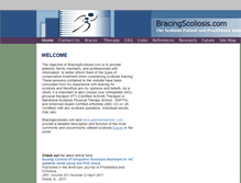 Tablet Screenshot of bracingscoliosis.com